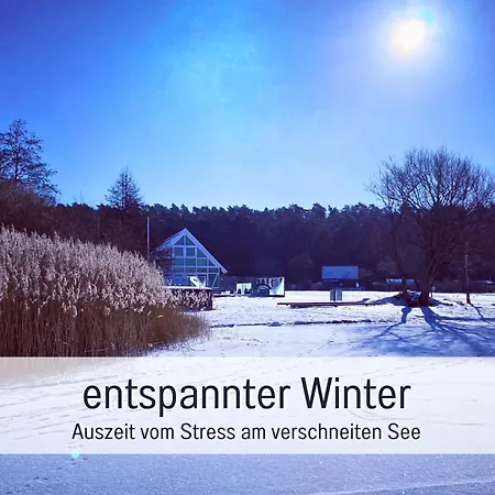 Дом отдыха Strandhaus Mathea - Ruhige Lage Direkt Am Fleesensee - Parkplatz, Kamin, Sauna - Familienfreundlich