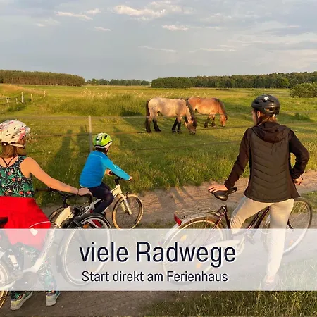 Дом отдыха Strandhaus Mathea - Ruhige Lage Direkt Am Fleesensee - Parkplatz, Kamin, Sauna - Familienfreundlich *