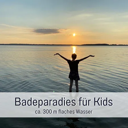 Strandhaus Mathea - Ruhige Lage Direkt Am Fleesensee - Parkplatz, Kamin, Sauna - Familienfreundlich Дом отдыха *