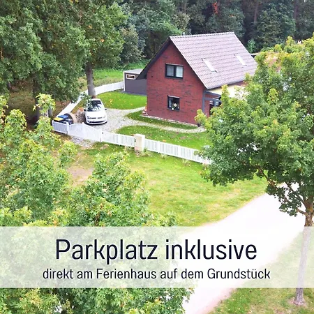 Strandhaus Mathea - Ruhige Lage Direkt Am Fleesensee - Parkplatz, Kamin, Sauna - Familienfreundlich Унтер-Гохрен
