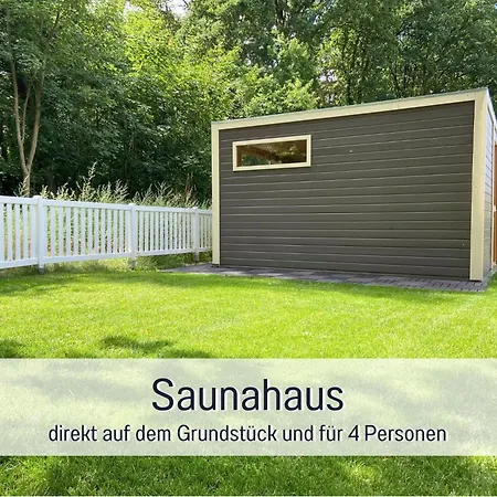 Дом отдыха Strandhaus Mathea - Ruhige Lage Direkt Am Fleesensee - Parkplatz, Kamin, Sauna - Familienfreundlich *